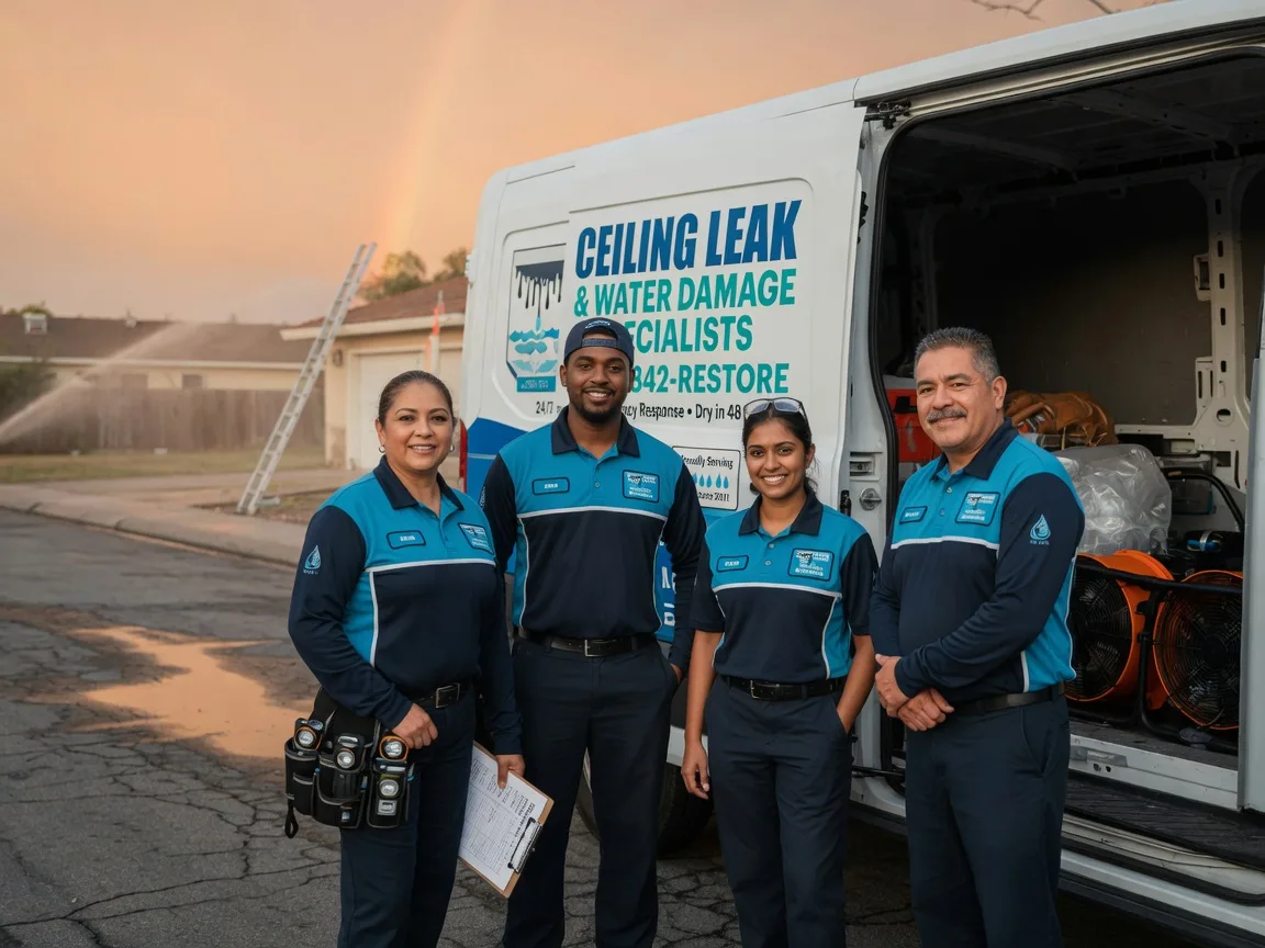 Ceiling Leak Cleanup company in Harrisville, MI