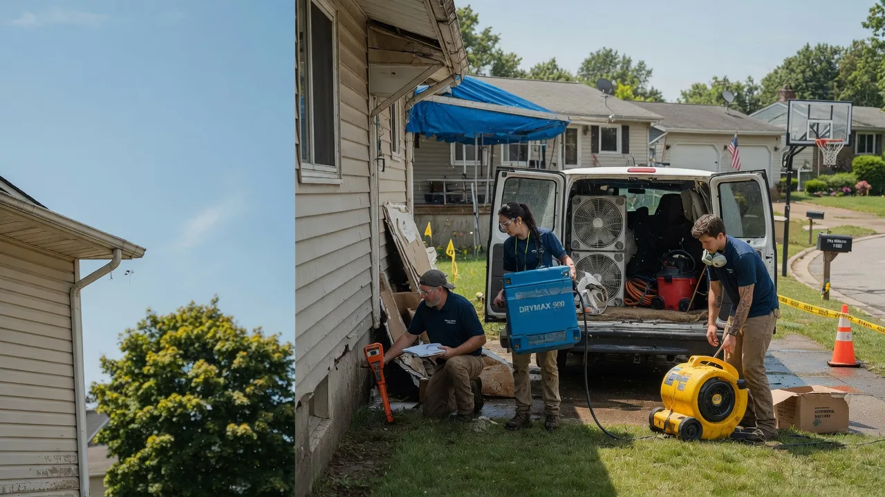 Ceiling Leak Cleanup in Harrisville, MI near me